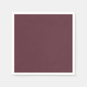 Burgundy Solid Color Servet
