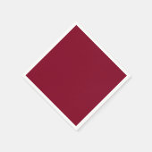 Burgundy Solid Color Servet (Hoek)