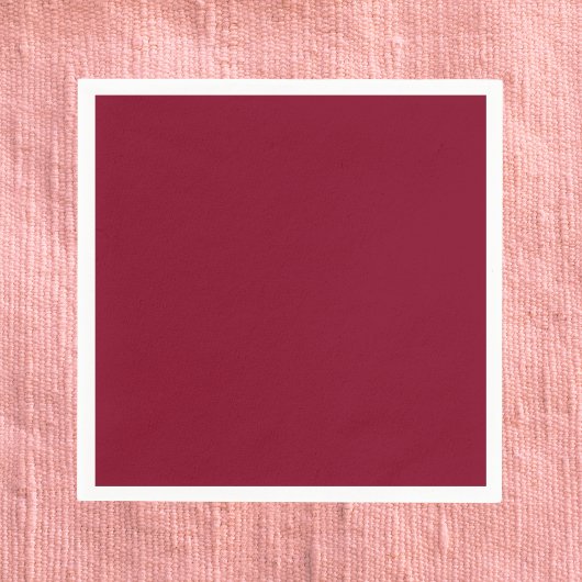 Burgundy Solid Color Servet