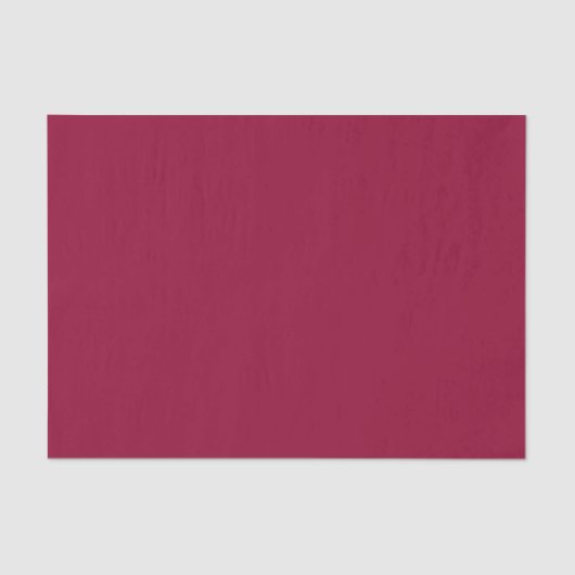 Burgundy Solid Color Tissuepapier (Voorkant)