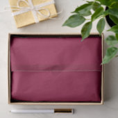 Burgundy Solid Color Tissuepapier (Geschenk)