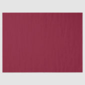Burgundy Solid Color Tissuepapier (Voorkant)