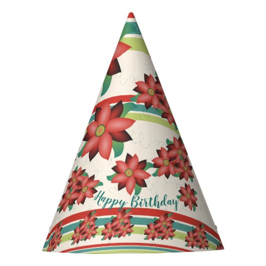 Burgundy Teals and Limoen Feesthoedjes (Voorkant)