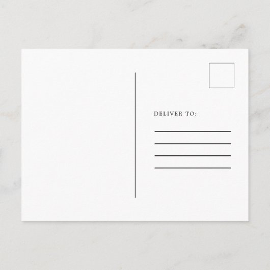 Burgundy White Floral Geo Lijst bewaarde datum Briefkaart (Achterkant)