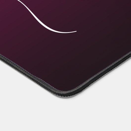 Burgundy Wine Gradient Elegant Name (Coin)