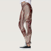 Burgundy Women's Leggings (Links)
