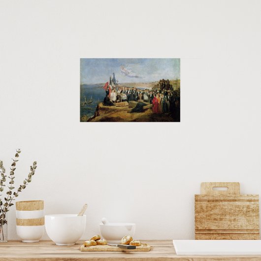 Burial of the Vicomte de Chateaubriand Poster (Keuken)