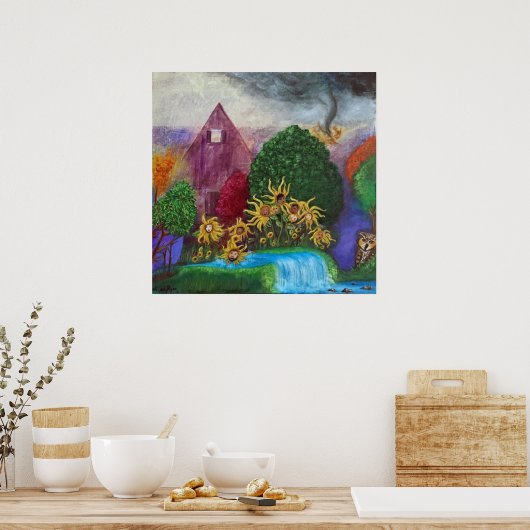 Buried Agony Poster (Keuken)