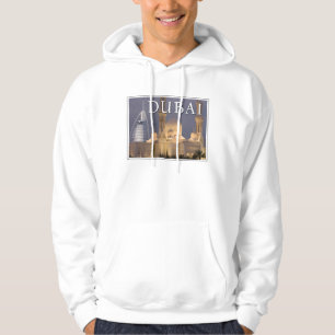 Burj al Arab   Moskee in Evening Dubai Hoodie