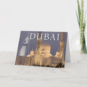 Burj al Arab   Mosquée du soir Dubaï Merci