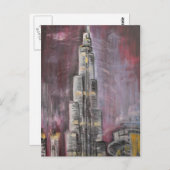 Burj Khalifa Briefkaart (Voorkant / Achterkant)