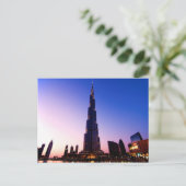 Burj Khalifa Briefkaart (Staand voorkant)