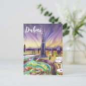 Burj Khalifa, carte postale de Dubaï (Debout devant)