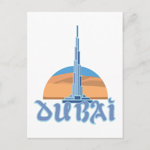 Burj Khalifa Doubai Briefkaart