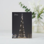 Burj Khalifa, Dubai - Briefkaart (Staand voorkant)