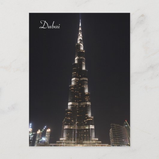 Burj Khalifa, Dubai - Briefkaart (Voorkant)