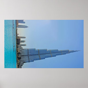 Burj Khalifa & Dubai Fountain Fotografie-Poster Poster