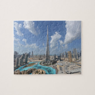 Burj Khalifa Dubai Landmark Jigzaag Puzzle Legpuzzel