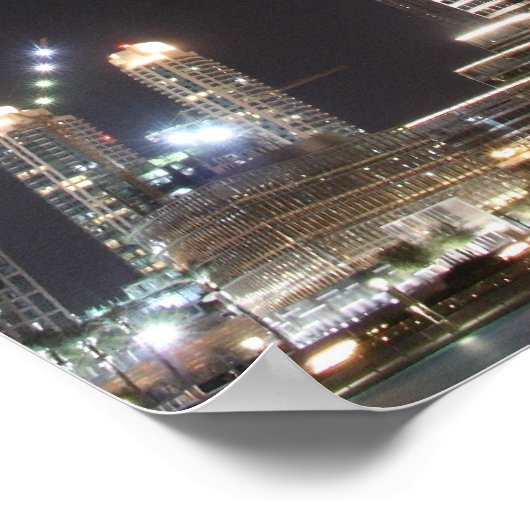 Burj Khalifa, Dubaï - Poster (Coin)