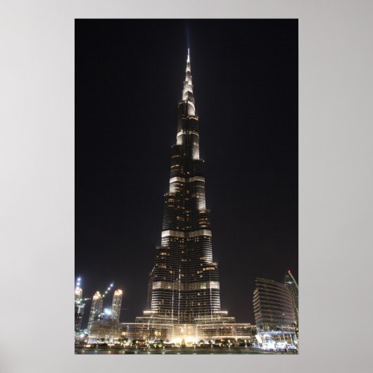 Burj Khalifa, Dubai - Poster (Voorkant)
