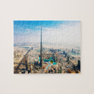 Burj Khalifa Dubai Sunrise Jigzaag Puzzle Legpuzzel