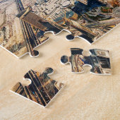 Burj Khalifa Dubai Sunrise Jigzaag Puzzle Legpuzzel (Zijkant)