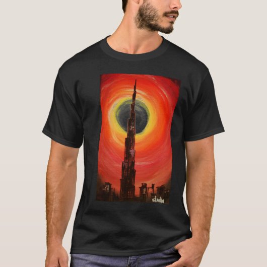 Burj Khalifa, Dubai T-shirt (Voorkant)
