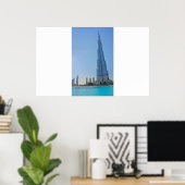 Burj Khalifa en Dubai Fountain - Foto's Poster (Thuiskantoor)