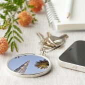 Burj Khalifa Palm Trees Sleutelhanger (Zijkant)