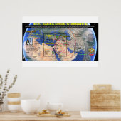 Burj Khalifa Pleiades Pattern 6 Poster (Keuken)