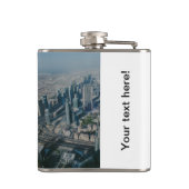 Burj Khalifa uitzicht, Dubai Heupfles (Achterkant)