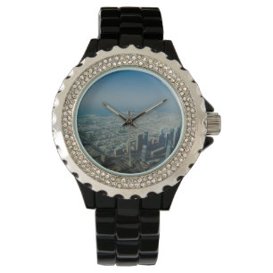 Burj Khalifa uitzicht, Dubai Horloge