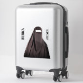 BURKA  STICKER (Koffer)