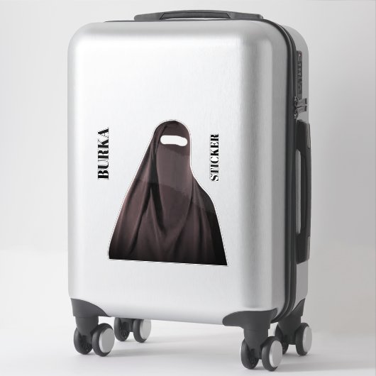 BURKA  STICKER (Koffer)