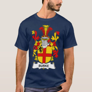 Burke Coat of Arms Family Crest T-shirt
