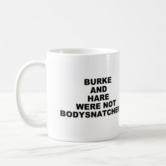 Burke et Hare Mug (Gauche)