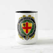 Burke Irish Shield Badge Mok (Midden)