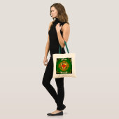 Burke Irish Shield & Celtic Cross Persoonlijk Tote Bag (Voorkant (model))
