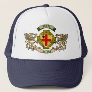 Burke Irish Shield & Griffins Persoonlijk Trucker Pet