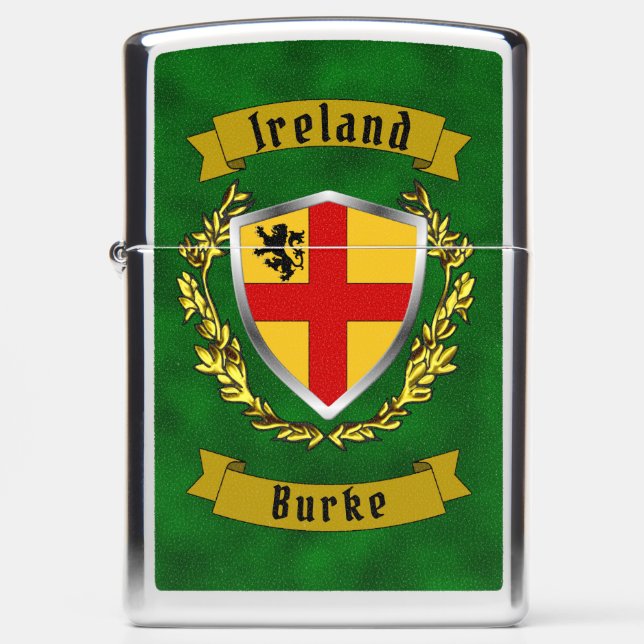 Burke Irish Shield Personalized (Voorkant)