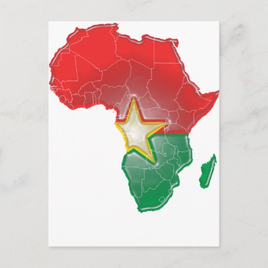 Burkina Faso Briefkaart (Voorkant)