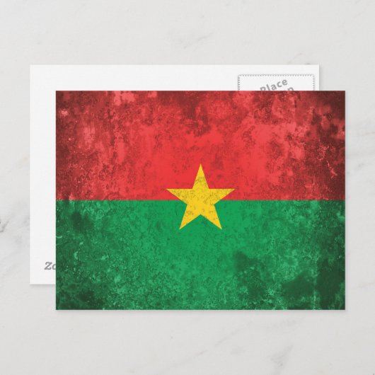 Burkina Faso Briefkaart (Voorkant / Achterkant)