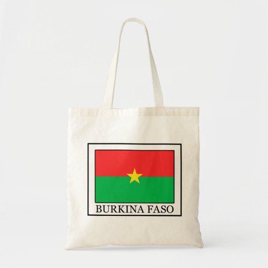 Burkina Faso-canvas tas (Voorkant)