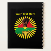 Burkina Faso Carte, drapeau et première révolution (Dos)