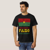 Burkina Faso Flag T-shirt (Voorkant volledig)