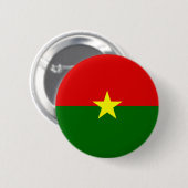Burkina Faso Ronde Button 5,7 Cm (Voorkant /achterkant)