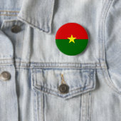 Burkina Faso Ronde Button 5,7 Cm (In situ)