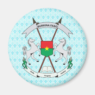 Burkinafaso Wapendeklaag Magneet