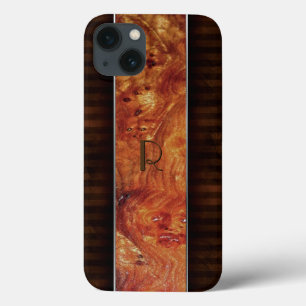 Burl Wood Kijk Monogrammed iPad Air Case