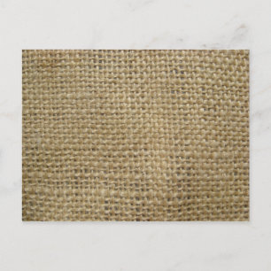 Burlap Briefkaart